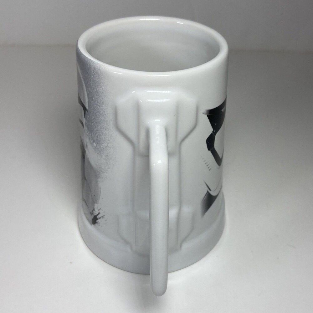 Star Wars Stormtrooper Coffee Mug Lucasfilm White/Black Ceramic 16oz - Picture 3 of 12